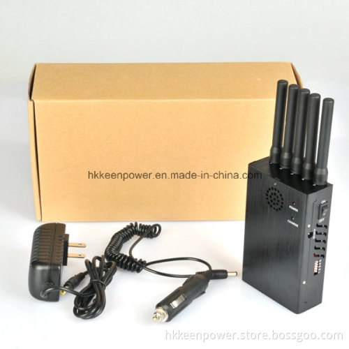 High Output Power 5 Bands 3G Phone Jammer GPS Lojack Jammer